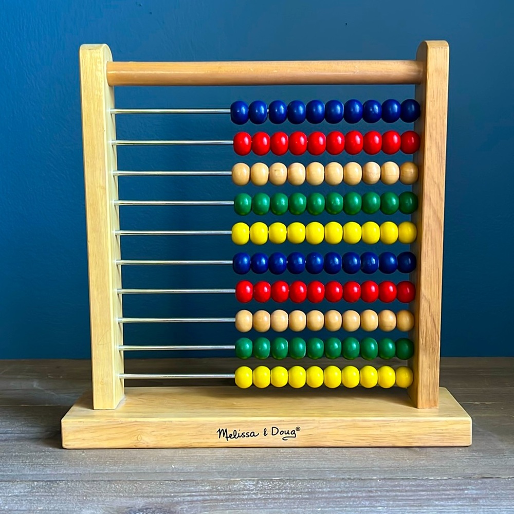 Melissa & Doug | 🧮 Wooden Abacus